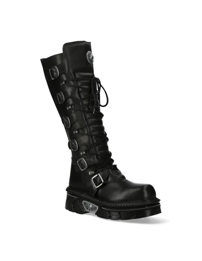 WomenMen M272C53 New Rock High Boots WomenMen M272C53 New Rock High Boots