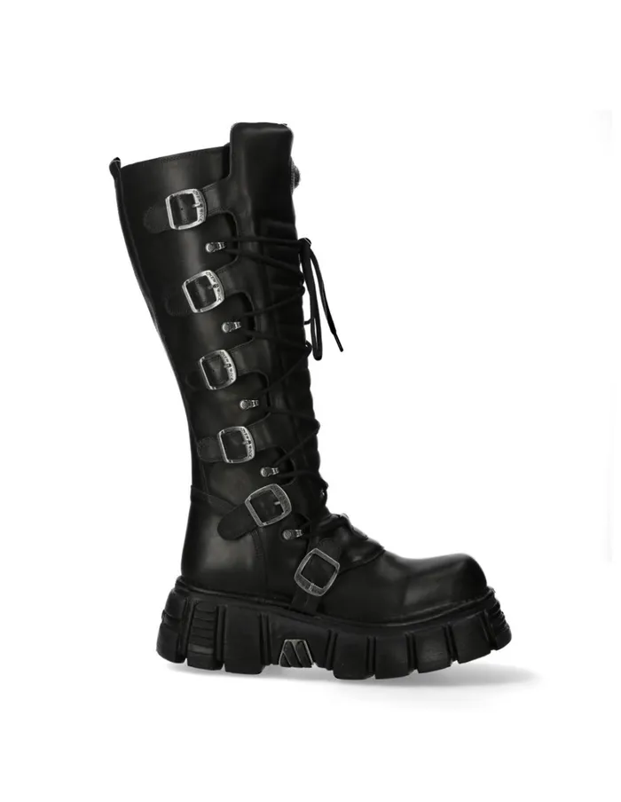 WomenMen M272C64 New Rock High Boots WomenMen M272C64 New Rock High Boots