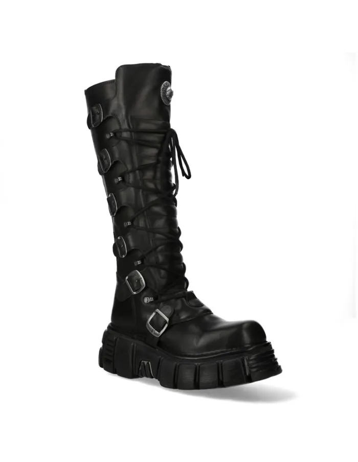 WomenMen M272C64 New Rock High Boots WomenMen M272C64 New Rock High Boots