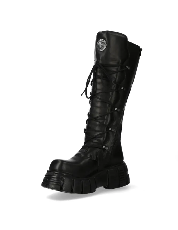WomenMen M272C64 New Rock High Boots WomenMen M272C64 New Rock High Boots