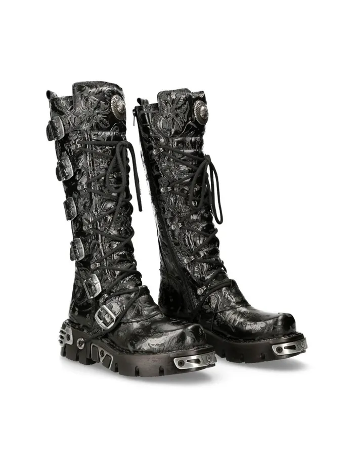 WomenMen M272Cz35 New Rock High Boots