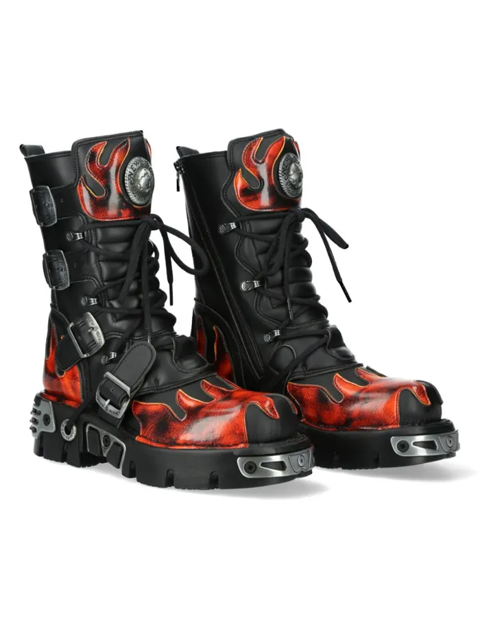 WomenMen M591V1 New Rock Boots
