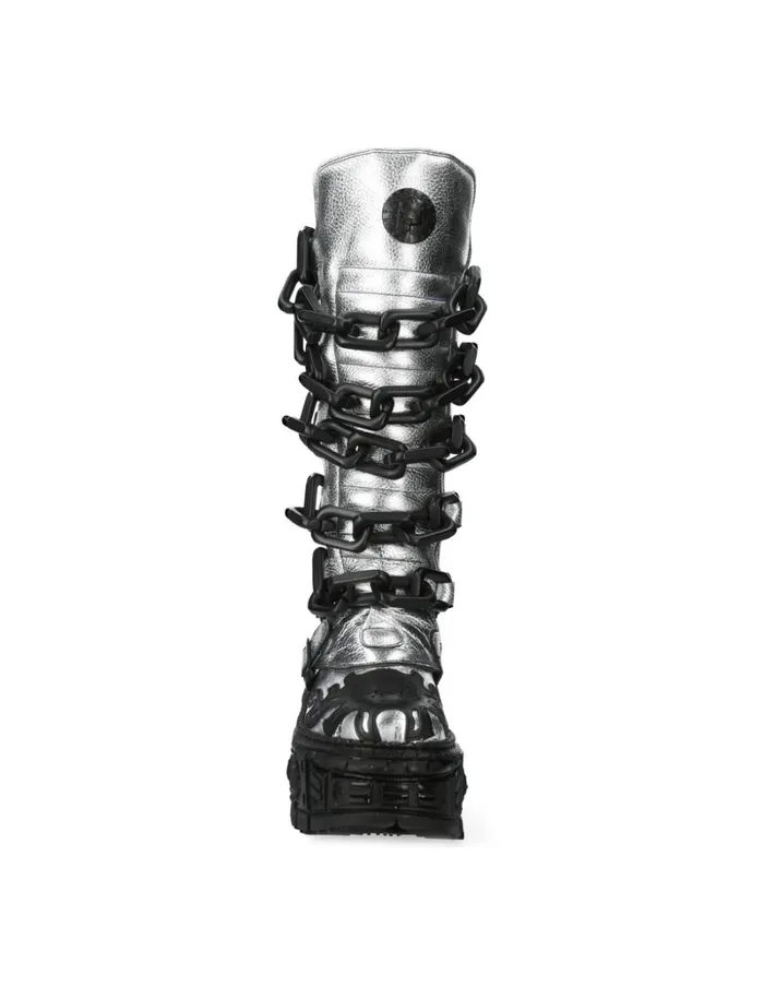 WomenMen MMet033C3 New Rock High Boots WomenMen MMet033C3 New Rock High Boots