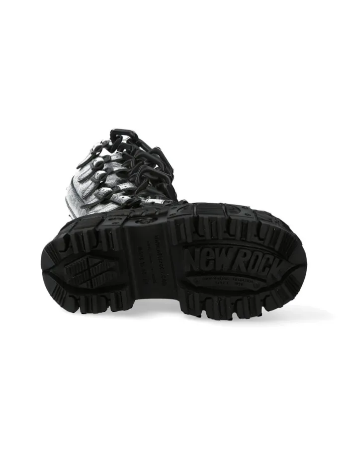 WomenMen MMet033C3 New Rock High Boots WomenMen MMet033C3 New Rock High Boots