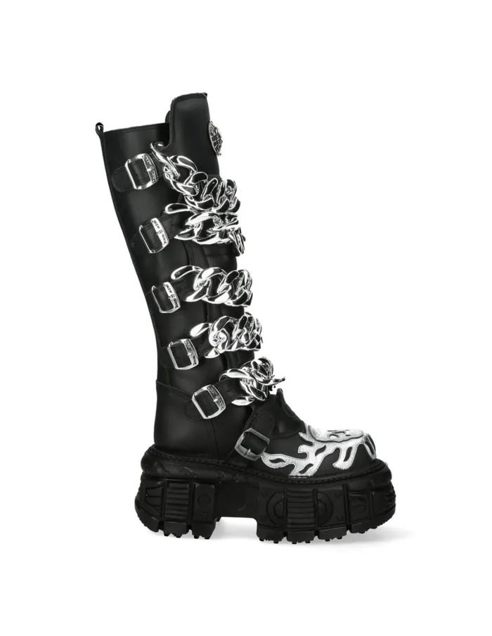 WomenMen MMet033C6 New Rock High Boots