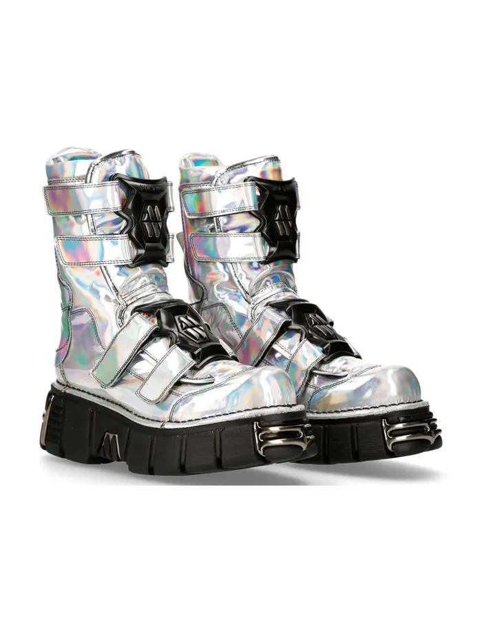 WomenMen Metallic M422C5 New Rock Boots