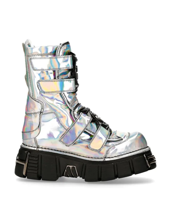 WomenMen Metallic M422C5 New Rock Boots WomenMen Metallic M422C5 New Rock Boots