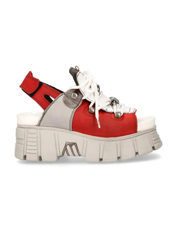 WomenMen Metallic MBios103C9 New Rock Sandals WomenMen Metallic MBios103C9 New Rock Sandals
