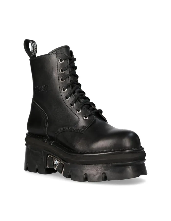 WomenMen Metallic MMili084cC10 New Rock Boots WomenMen Metallic MMili084cC10 New Rock Boots