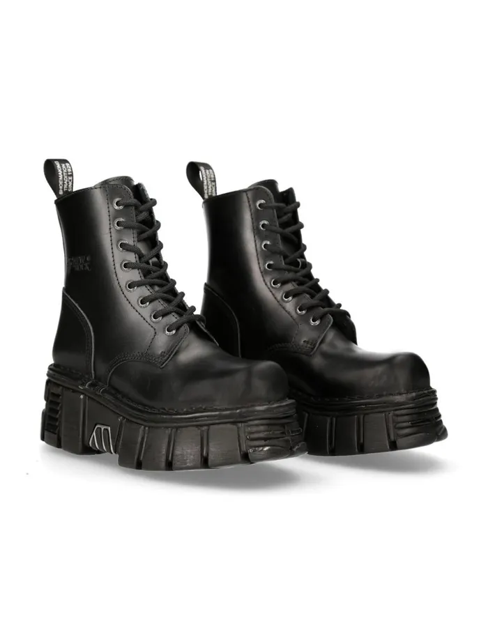 WomenMen Metallic MMili084nS1 New Rock Boots
