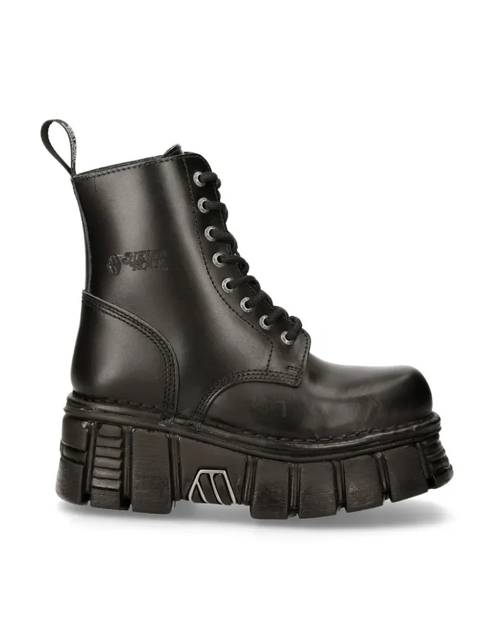 WomenMen Metallic MMili084nS1 New Rock Boots WomenMen Metallic MMili084nS1 New Rock Boots