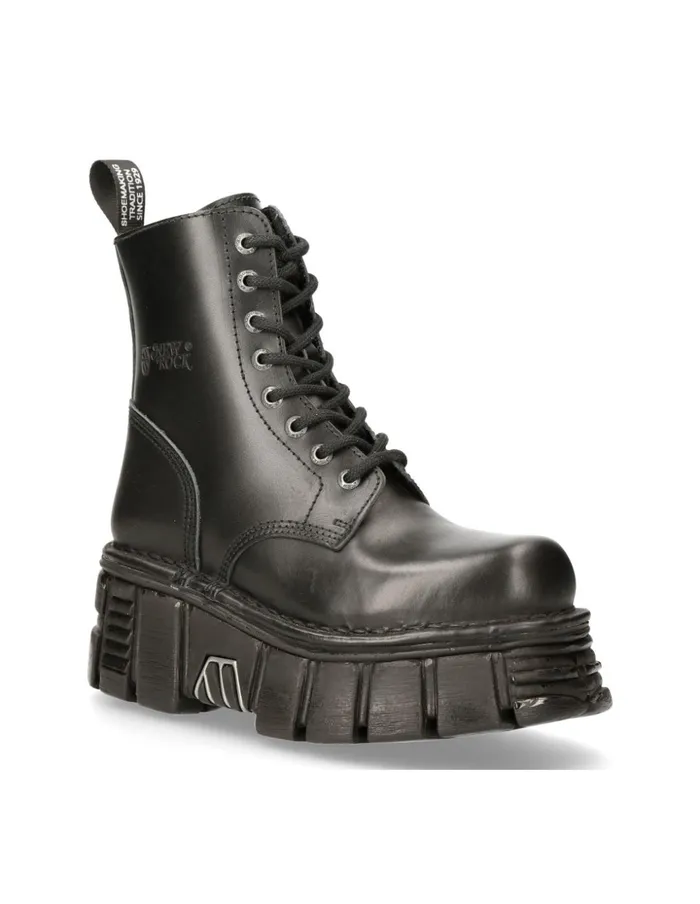 WomenMen Metallic MMili084nS1 New Rock Boots WomenMen Metallic MMili084nS1 New Rock Boots