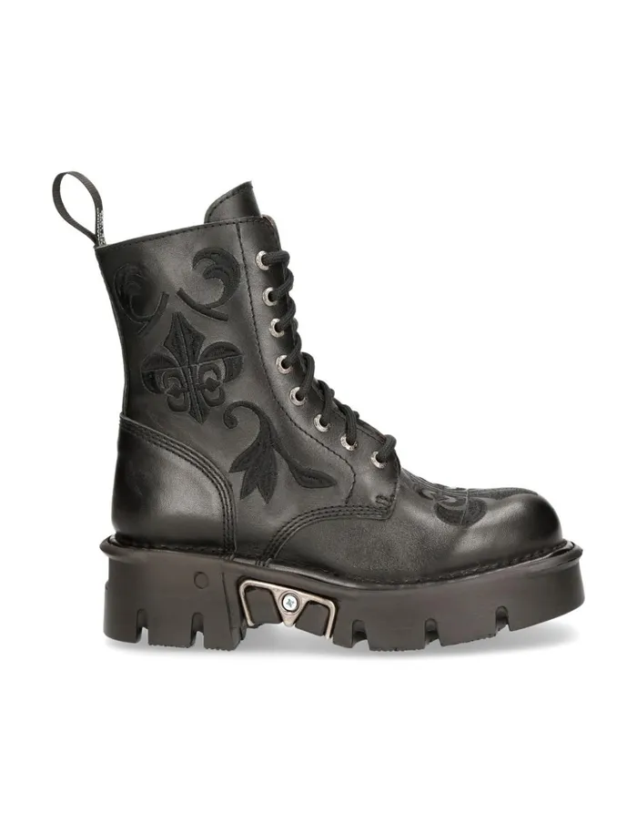 WomenMen Metallic MNewmili118C2 New Rock Boots WomenMen Metallic MNewmili118C2 New Rock Boots