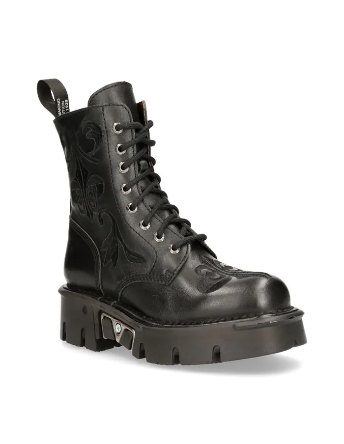WomenMen Metallic MNewmili118C2 New Rock Boots WomenMen Metallic MNewmili118C2 New Rock Boots