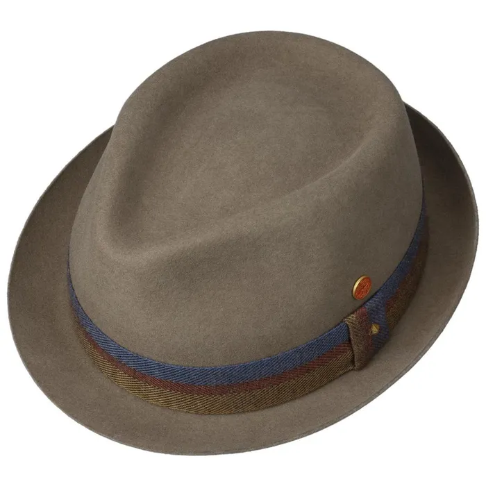 WomenMen Pork Pie Hats Mayser Samu Soft Pork Pie Wool Hat Light Brown WomenMen Pork Pie Hats Mayser Samu Soft Pork Pie Wool Hat Light Brown
