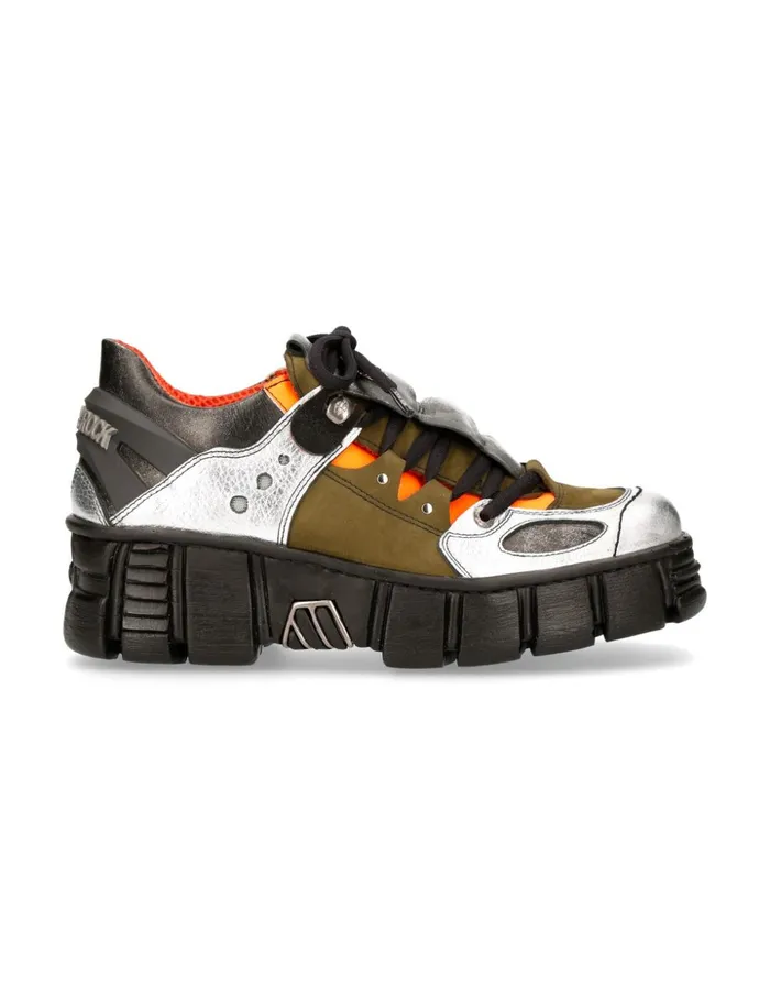 WomenMen Shoe Tower With Laces MWall002C14 New Rock Sneakers WomenMen Shoe Tower With Laces MWall002C14 New Rock Sneakers