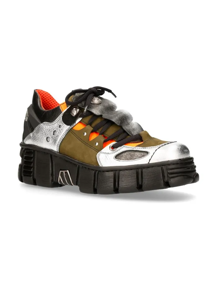 WomenMen Shoe Tower With Laces MWall002C14 New Rock Sneakers WomenMen Shoe Tower With Laces MWall002C14 New Rock Sneakers