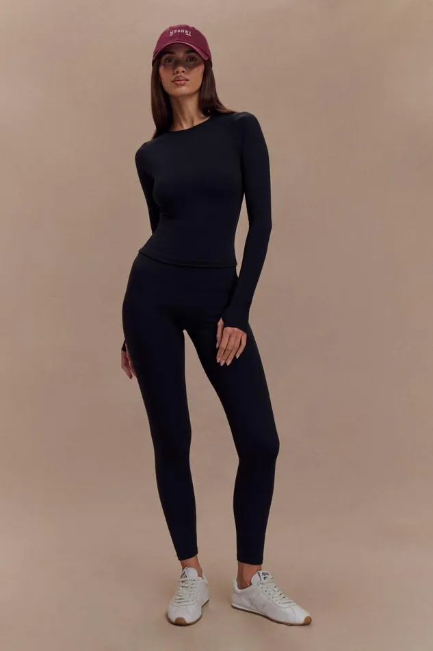 Women Meshki Bottoms Callie Active Leggings 8211 Black
