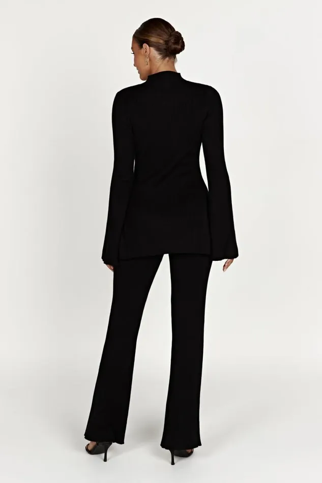 Women Meshki Bottoms Jovie Knit Pants 8211 Black Women Meshki Bottoms Jovie Knit Pants 8211 Black