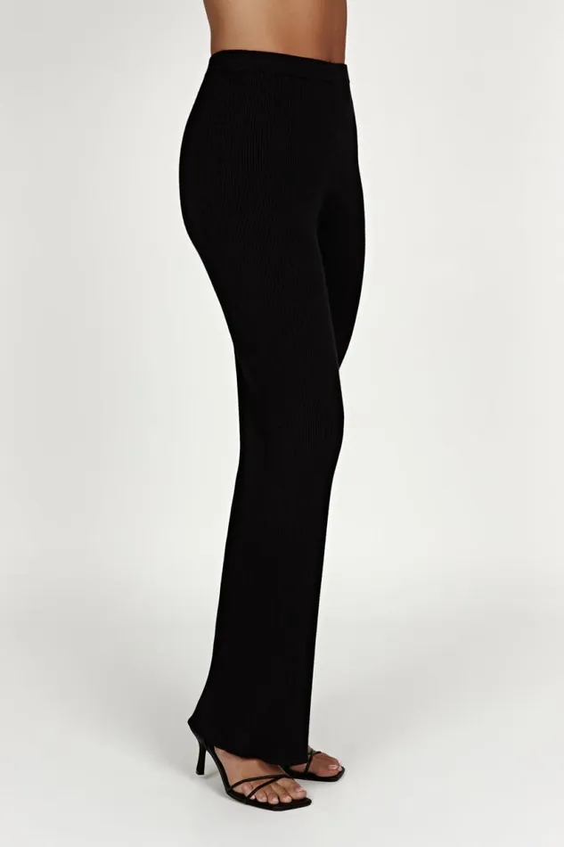 Women Meshki Bottoms Jovie Knit Pants 8211 Black Women Meshki Bottoms Jovie Knit Pants 8211 Black