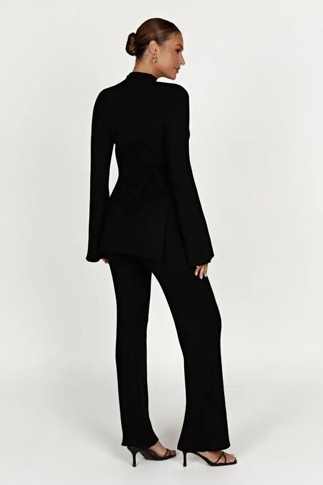 Women Meshki Bottoms Jovie Knit Pants 8211 Black Women Meshki Bottoms Jovie Knit Pants 8211 Black