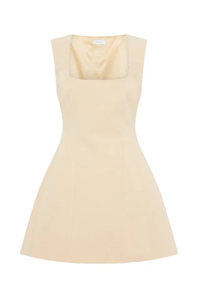 Women Meshki Dresses Lysandre Crepe Mini Dress 8211 Peach
