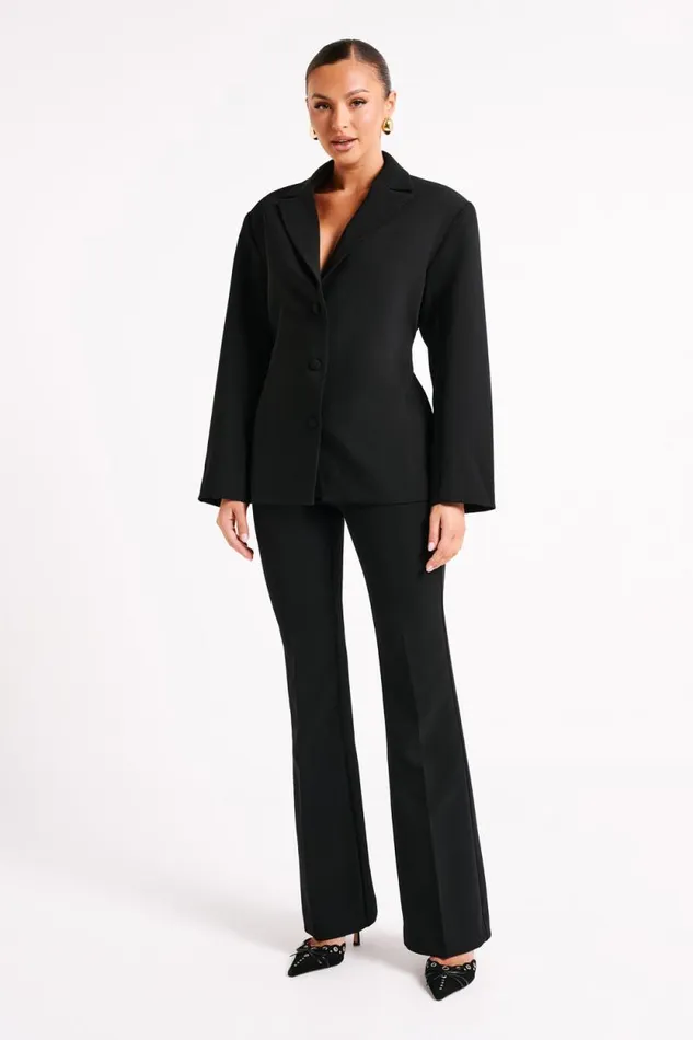 Women Meshki Outerwear Addie Suiting Blazer 8211 Black
