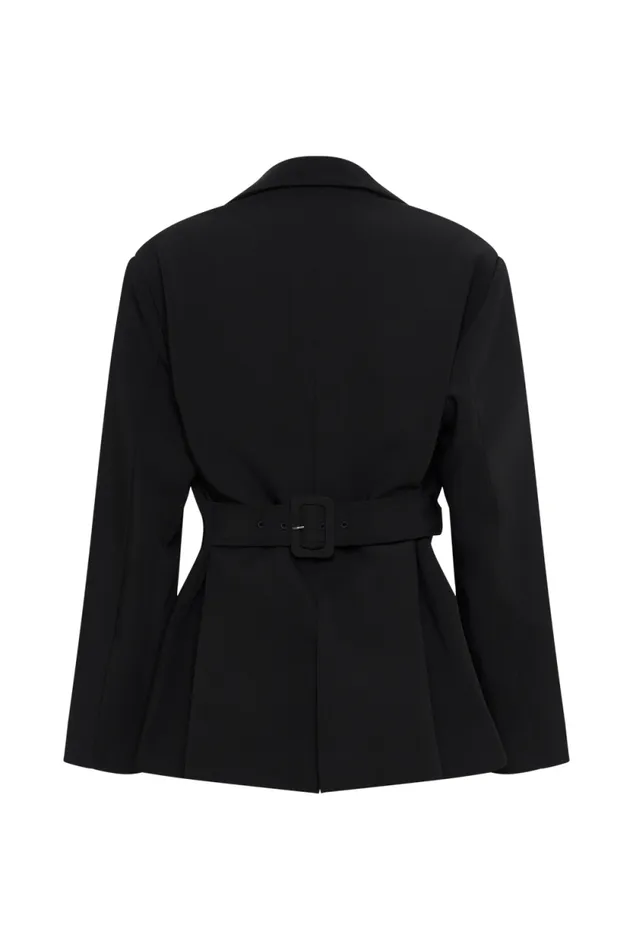 Women Meshki Outerwear Addie Suiting Blazer 8211 Black
