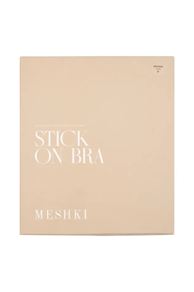Women Meshki Shoes Stick It Strapless Stick On Bra 8211 Black
