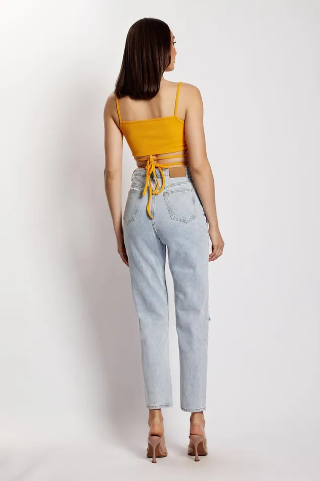 Women Meshki Tops Ayesha Cut Out Singlet 8211 Mango