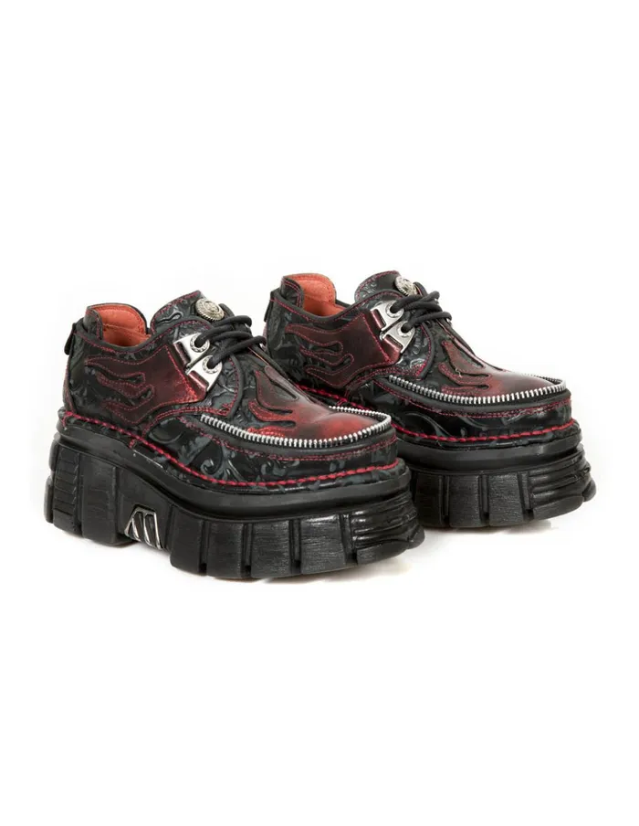 Women Metallic M387C13 New Rock Platform