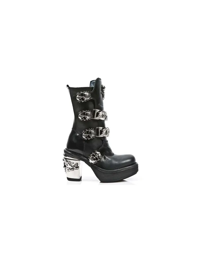 Women Metallic M8356C1 New Rock Boots