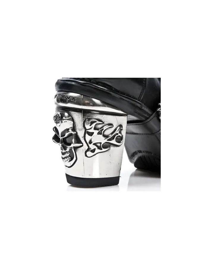 Women Metallic M8356C1 New Rock Boots Women Metallic M8356C1 New Rock Boots