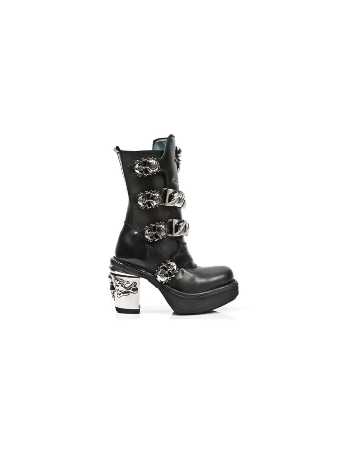 Women Metallic M8356C1 New Rock Boots Women Metallic M8356C1 New Rock Boots