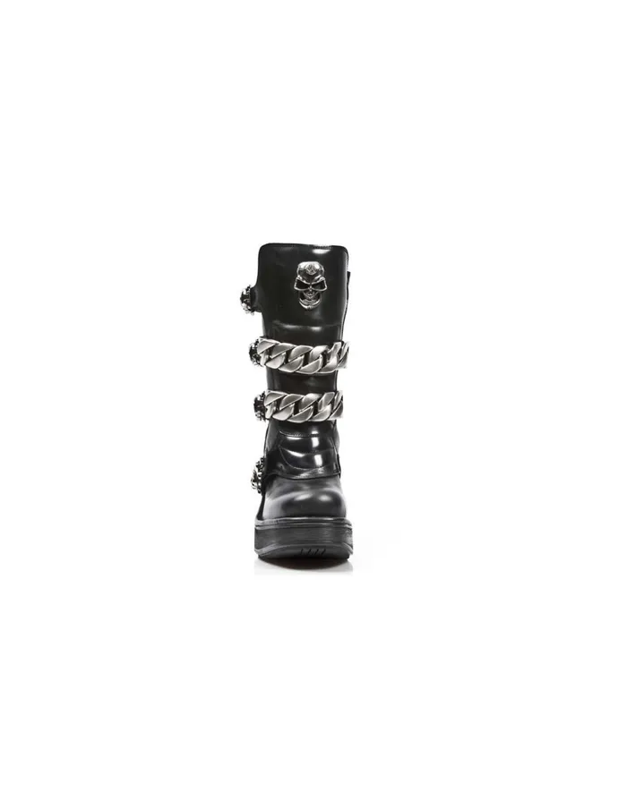 Women Metallic M8356C1 New Rock Boots Women Metallic M8356C1 New Rock Boots