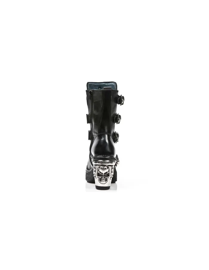 Women Metallic M8356C1 New Rock Boots Women Metallic M8356C1 New Rock Boots