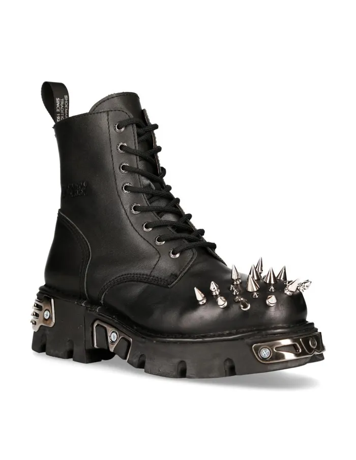Women Metallic MMili084conoC1 New Rock Military Women Metallic MMili084conoC1 New Rock Military