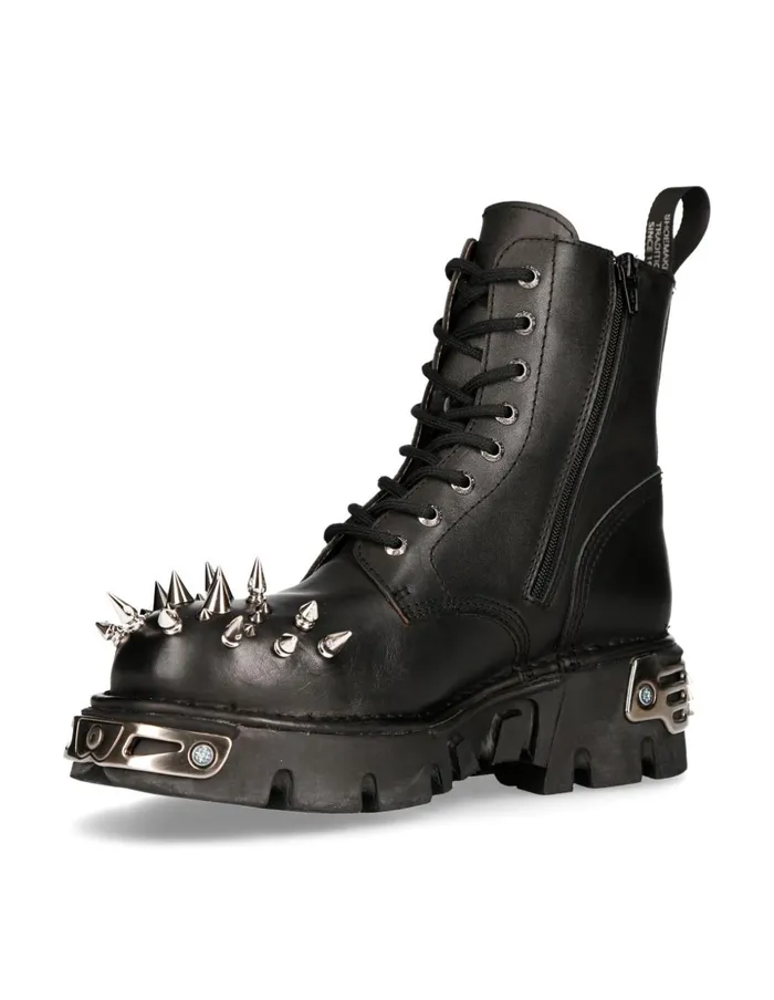Women Metallic MMili084conoC1 New Rock Military Women Metallic MMili084conoC1 New Rock Military
