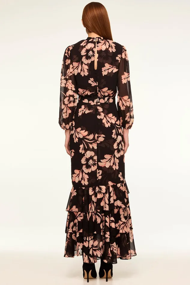 Women MISA Los Angeles Dresses AUDREY DRESS Auric Flora