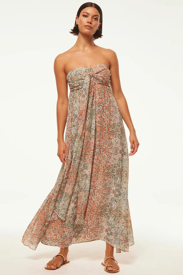 Women MISA Los Angeles Dresses EMINE DRESS Ombre Tapestry