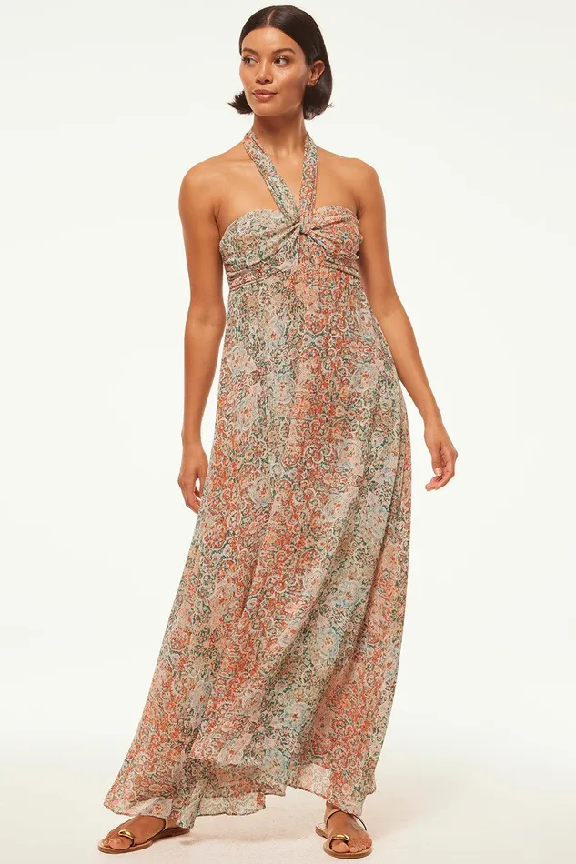 Women MISA Los Angeles Dresses EMINE DRESS Ombre Tapestry