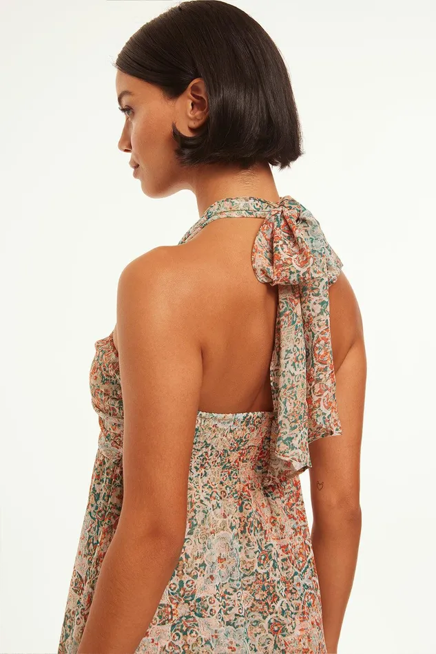 Women MISA Los Angeles Dresses EMINE DRESS Ombre Tapestry