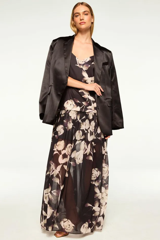 Women MISA Los Angeles Jackets JOANNE BLAZER Black