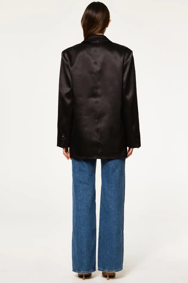 Women MISA Los Angeles Jackets JOANNE BLAZER Black