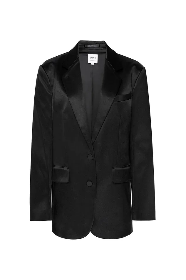 Women MISA Los Angeles Jackets JOANNE BLAZER Black