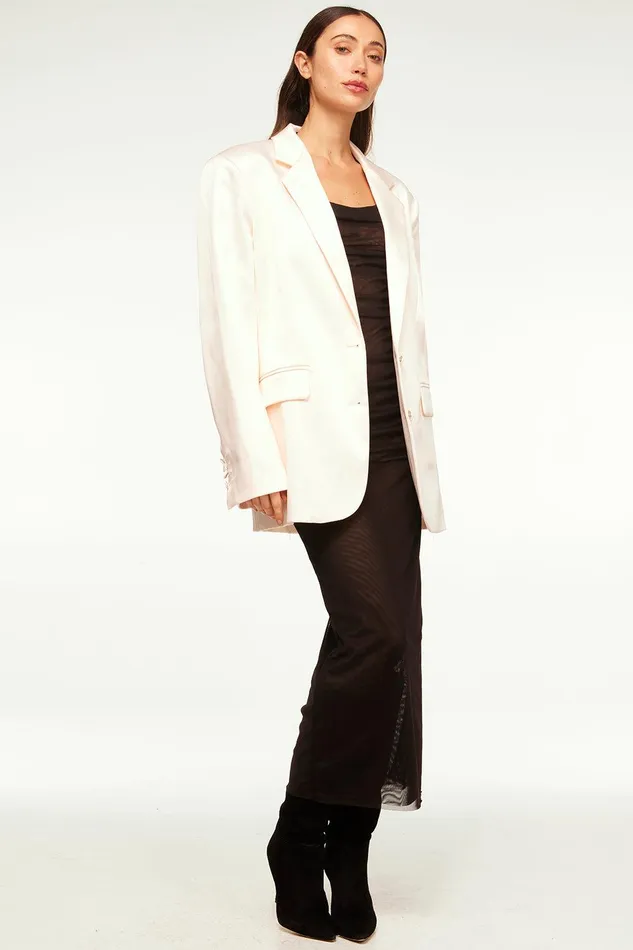 Women MISA Los Angeles Jackets JOANNE BLAZER Ivory