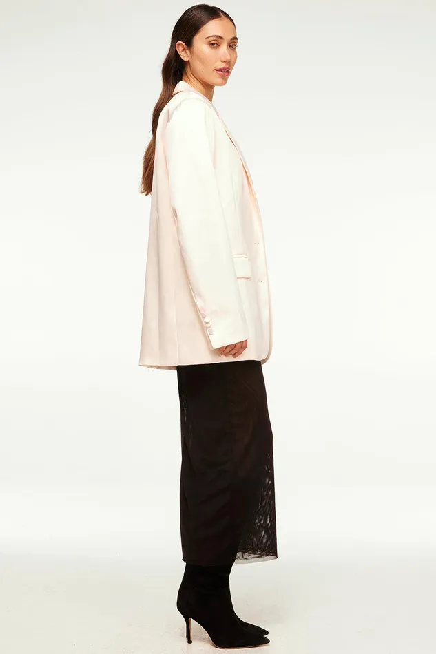 Women MISA Los Angeles Jackets JOANNE BLAZER Ivory