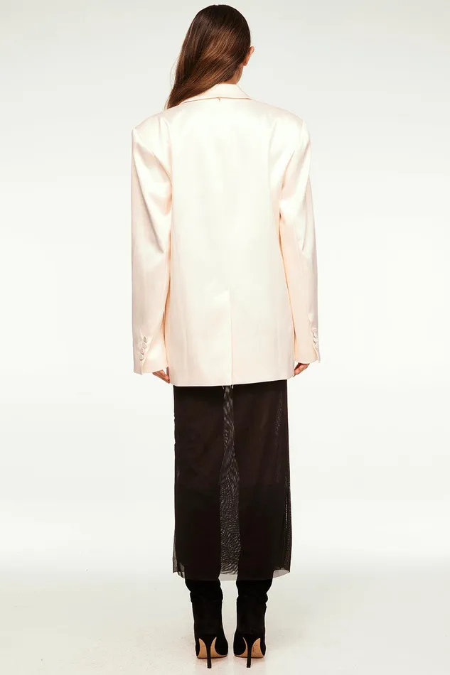 Women MISA Los Angeles Jackets JOANNE BLAZER Ivory