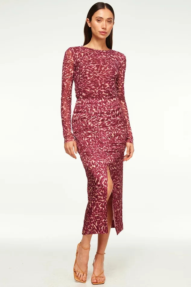 Women MISA Los Angeles Jersey and Mesh LULA TOP Digital Ombre