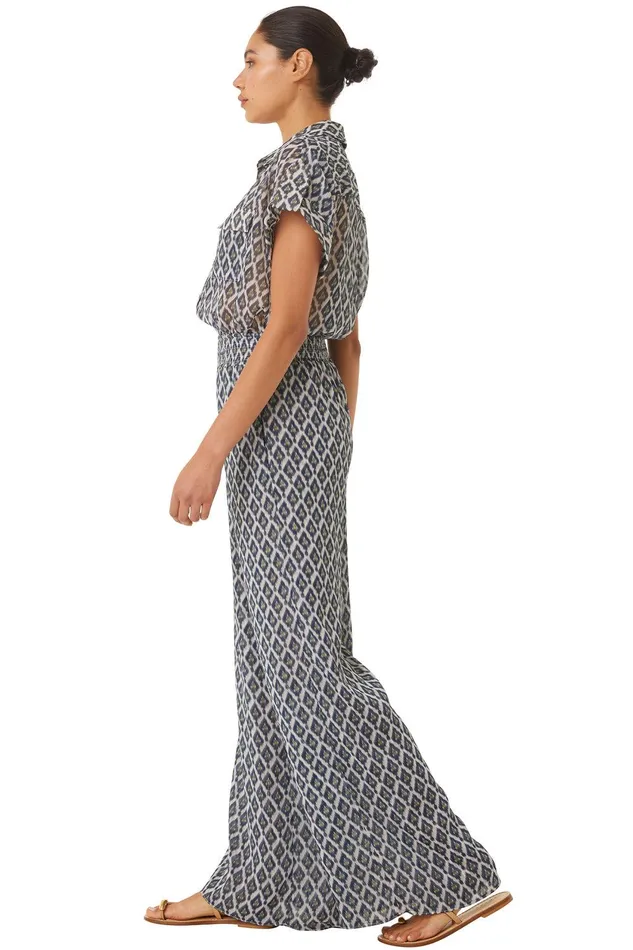 Women MISA Los Angeles Matching Sets FREDA PANT Peridot Eyes